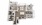 A8 East West - 1 bedroom floorplan layout with 1 bath and 858 square feet.